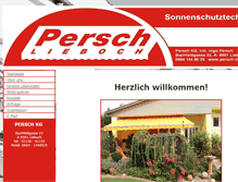 Tablet Screenshot of persch-lieboch.at